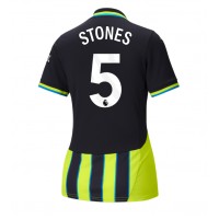 Camisa de time de futebol Manchester City John Stones #5 Replicas 2º Equipamento Feminina 2024-25 Manga Curta